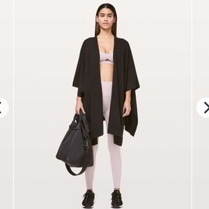 Lululemon free to coast wrap poncho